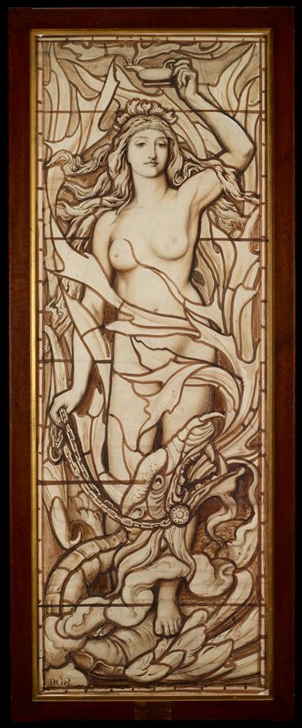 Fire, from the series The Four Elements, Frederick G. Smith, c. 1888–89
