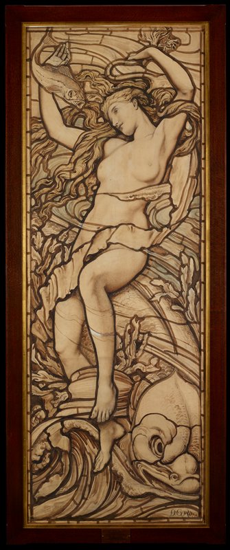 Water, from the series The Four Elements, Frederick G. Smith, c. 1888–89