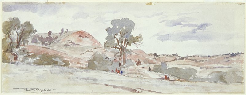 Montana Indian Reservation I, Walter Shirlaw, 19th century