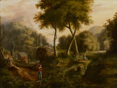 Landscape, Thomas Cole, 1825