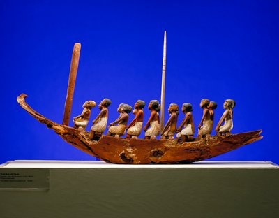 Dokumentasi “Model Boat and Figures”; Polychromed wood. Minneapolis Institute of Art.