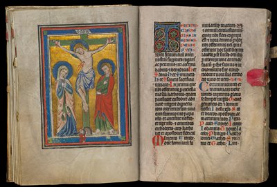 Dokumentasi “Dominican Missal”; Tempera and gold on parchment. Minneapolis Institute of Art.