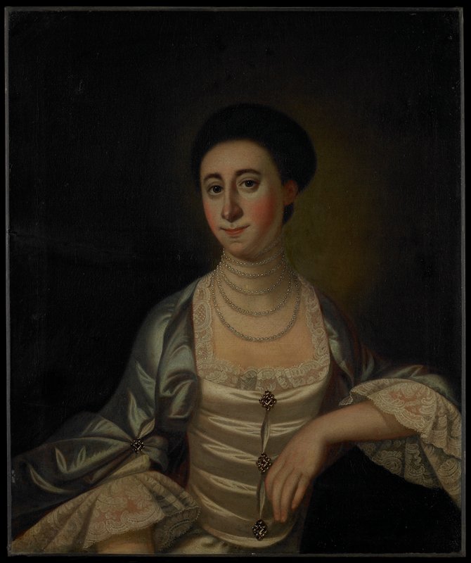Portrait of Marcy Olney (1749 - 1780?), Jeremiah Theus, c. 1771