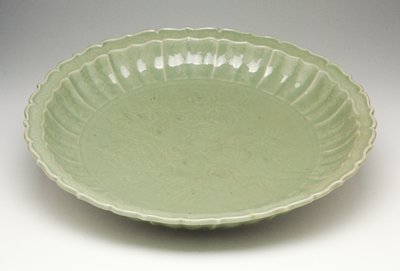 Dokumentasi “Dish”; Porcelaneous stoneware with celadon glaze. Minneapolis Institute of Art.