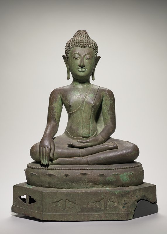 Buddha subduing Mara, 15th century