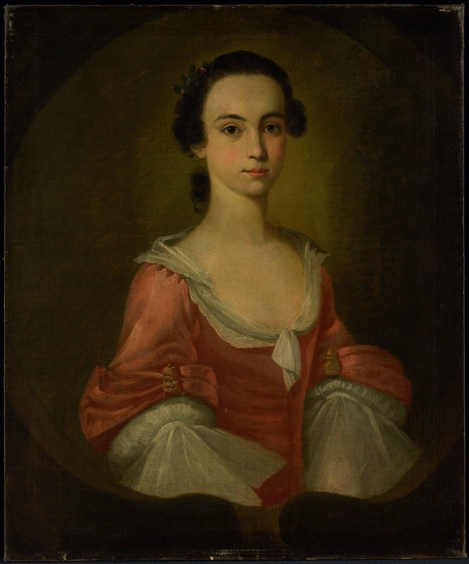 Portrait of Mrs. Gardner Greene, Jeremiah Theus, 1770