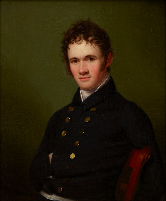 Portrait of Commander Lewis Warrington, Rembrandt Peale, 1801–1802