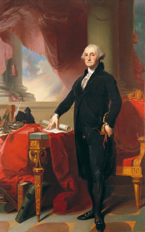 Portrait of George Washington, Thomas Sully, c. 1820
