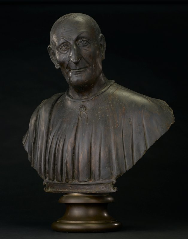 Portrait of Luca Salvioni, Agostino Zoppo, c. 1536