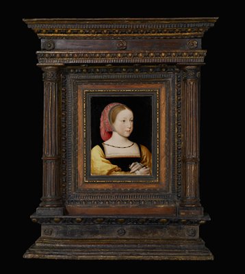 Portrait of Charlotte of France, Jean Clouet the Younger, c. 1522
