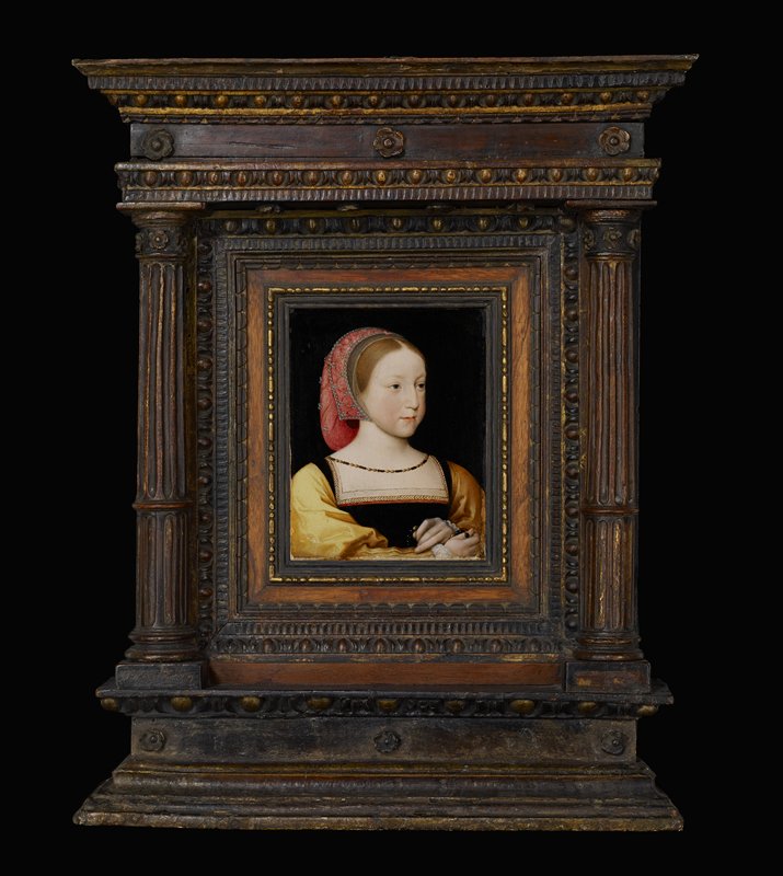 Portrait of Charlotte of France, Jean Clouet the Younger, c. 1522