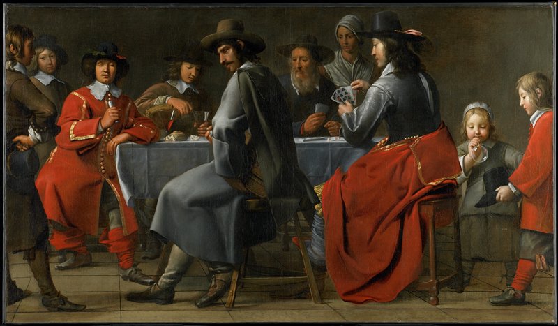 Gathering Around a Hurdy-Gurdy Player, Master of the Procession, c. 1660