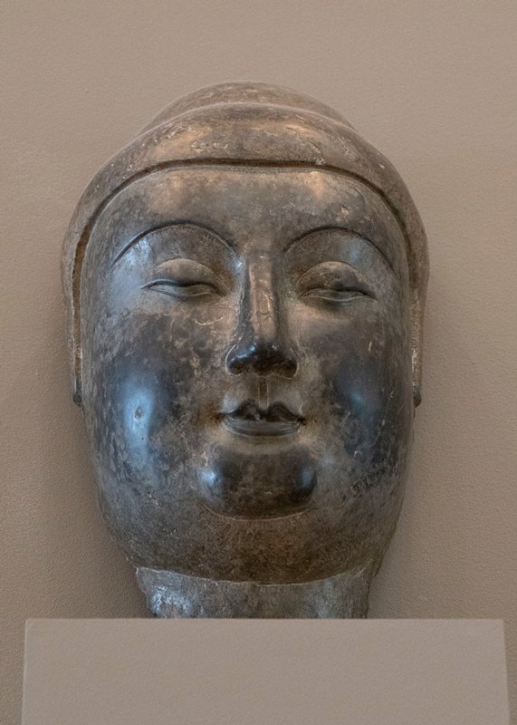 Head of a Buddha, 570–577