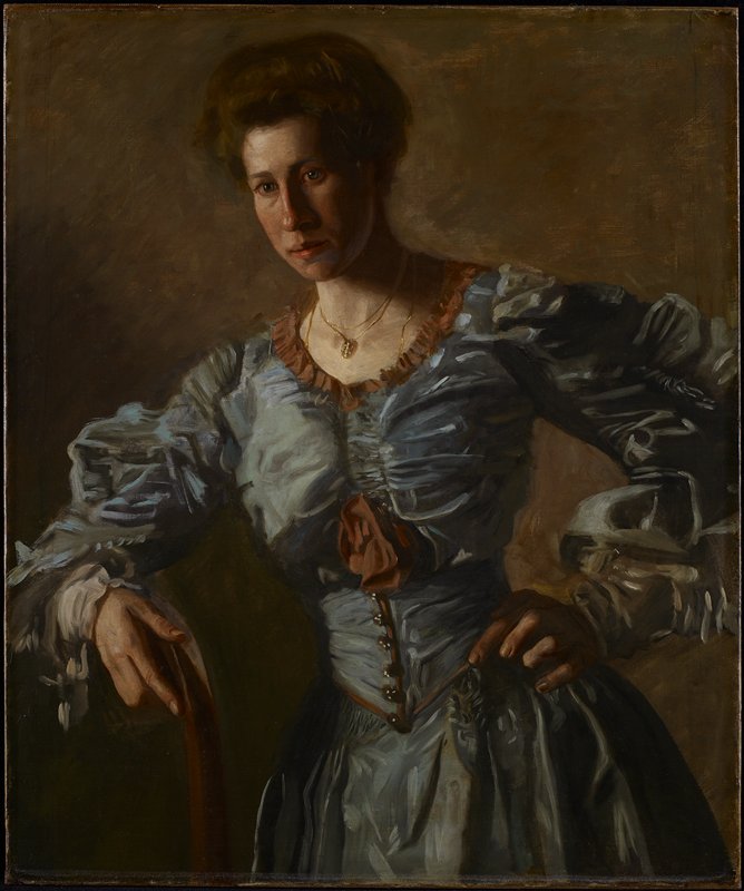 Portrait of Elizabeth L. Burton, Thomas Eakins, 1905–1906