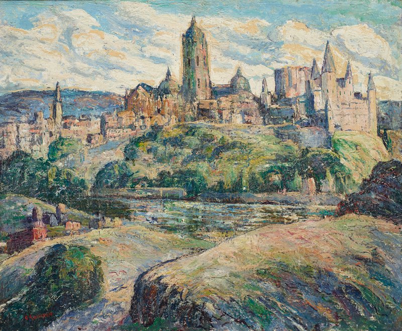 Segovia, Ernest Lawson, c. 1916