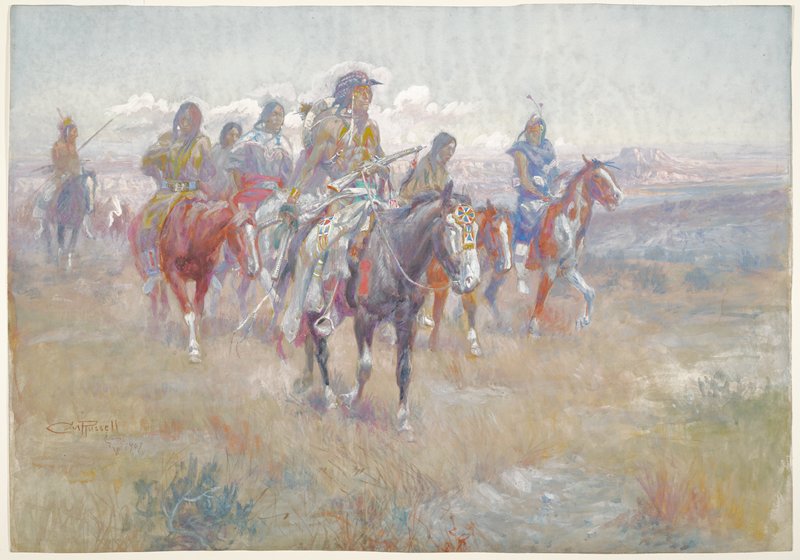 Stolen Women, Charles M. Russell, 1907