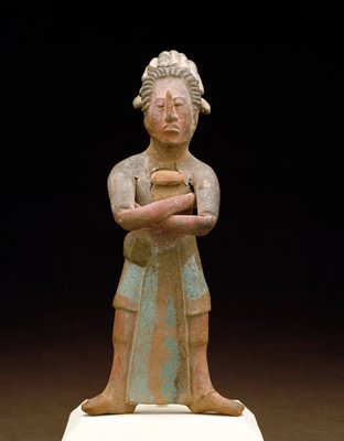 Dokumentasi “Whistle”; Ceramic, pigment. Minneapolis Institute of Art.