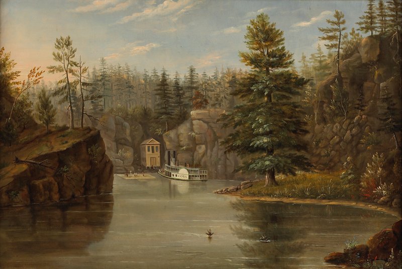 Gorge of the St. Croix, Henry Lewis, 1847