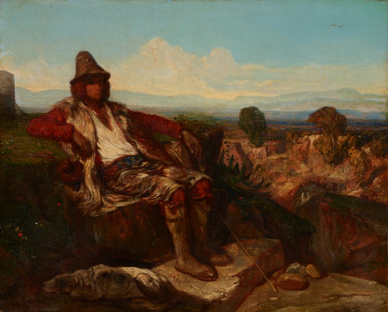 Goatherd of the Abruzzi, Gabriel Alexandre Decamps, c. 1845