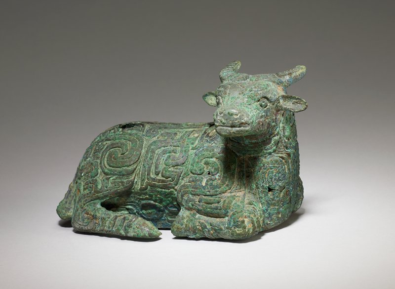 Recumbent water buffalo, 9th century BCE