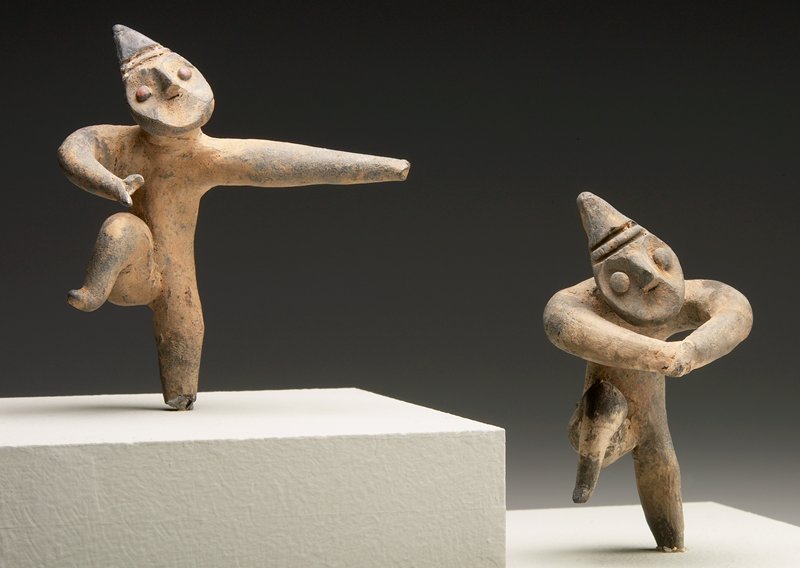 Dancing figure, one of a pair, 3rd century BCE–3rd century  CE