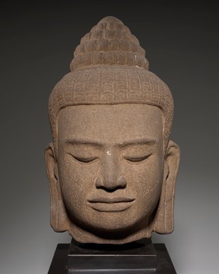 Head of the Buddha, 12th-13th century