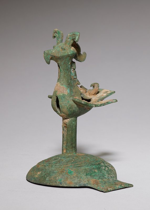 Bird on a domed base, 11th century BCE