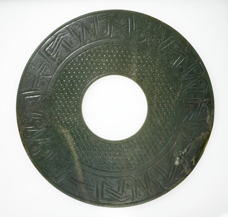 Bi (Ceremonial Disk Symbolizing Heaven), 206 BCE–220 CE