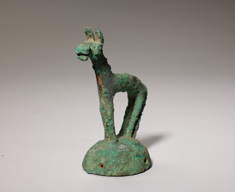 Animal on domed base, late 12th–11th century BCE