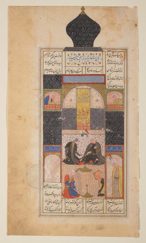 Bahram Gur in the Black Palace, 1525–50