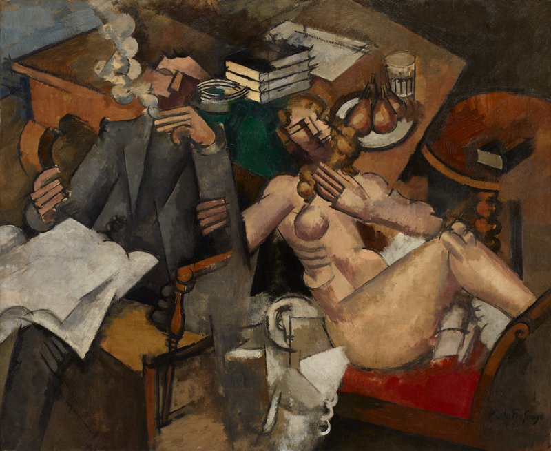 Married Life, Roger de la Fresnaye, 1912