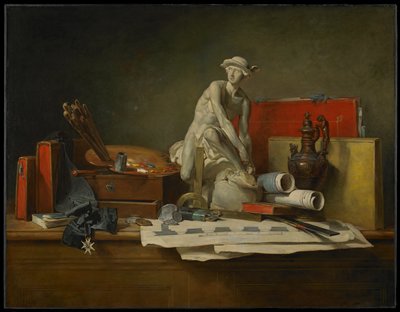 The Attributes of the Arts and the Rewards Which Are Accorded Them, Jean-Baptiste-Siméon Chardin, 1766
