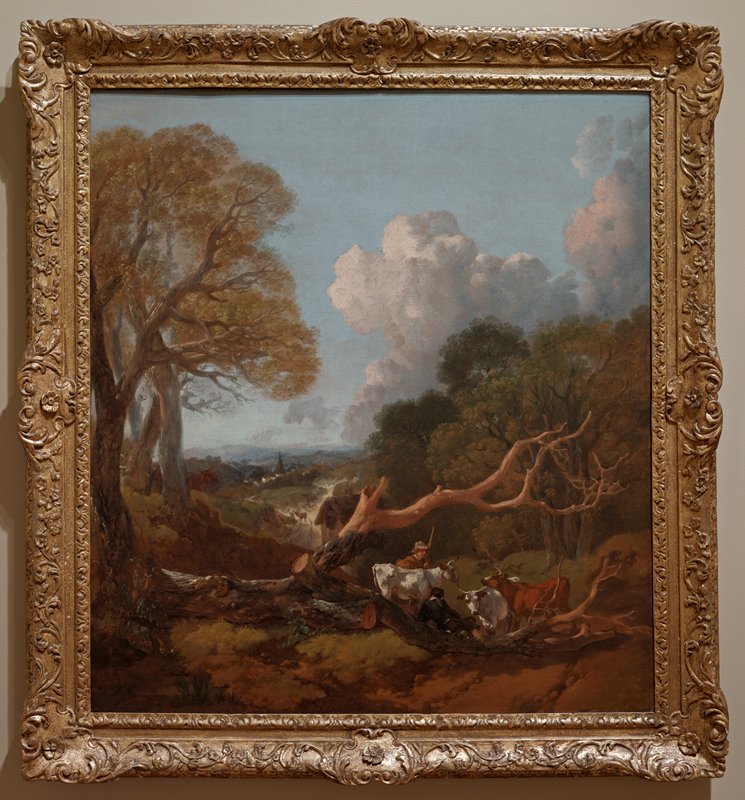 The Fallen Tree by Thomas Gainsborough R.A.