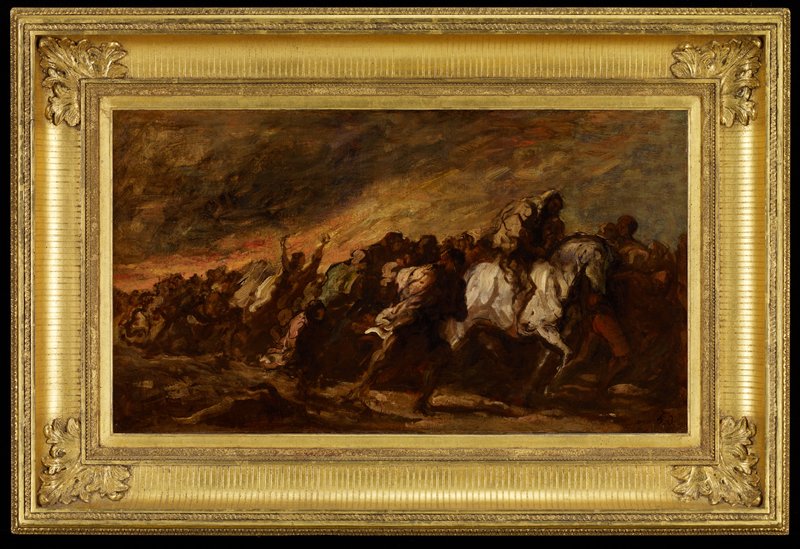 The Fugitives, Honoré Daumier, c. 1868–70