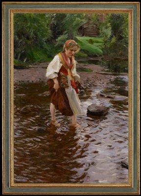 The Girl from Älvdalen, Anders Zorn, c. 1911
