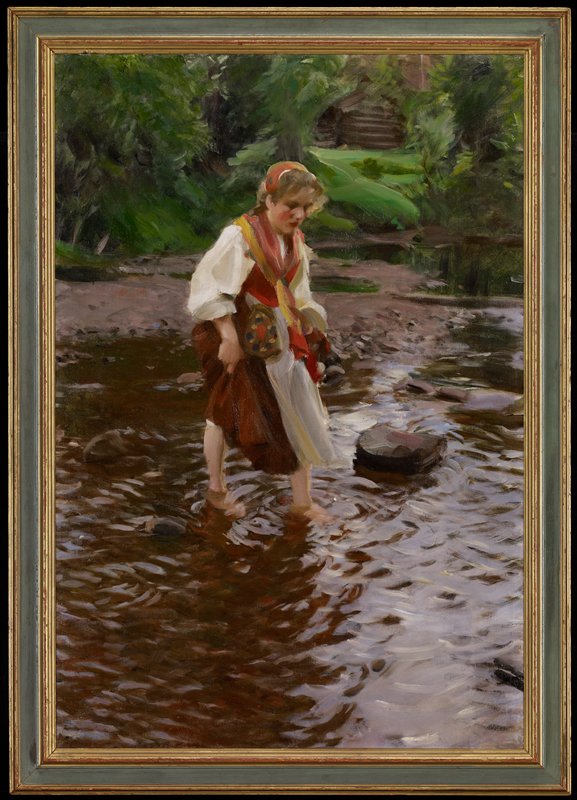 The Girl from Älvdalen by Anders Zorn