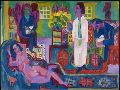 Modern Bohemia, Ernst Ludwig Kirchner, 1924