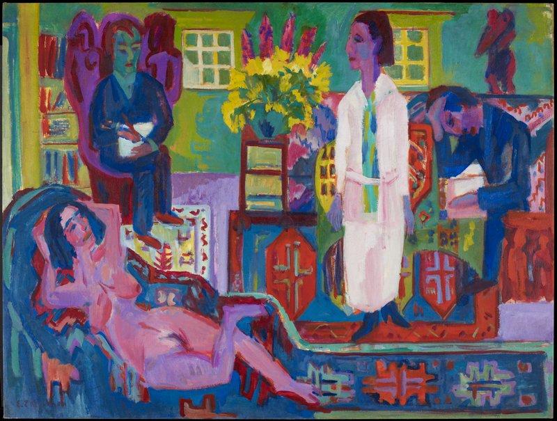 Modern Bohemia by Ernst Ludwig Kirchner
