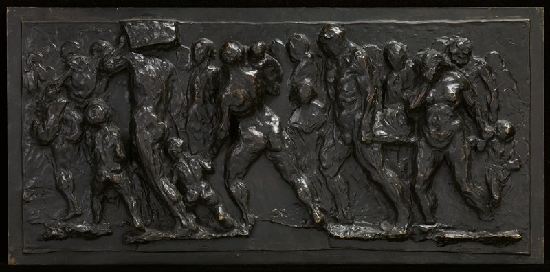 The Fugitives, Honoré Daumier, modeled c. 1850 (casting date unknown)
