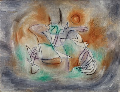 Howling Dog, Paul Klee, 1928