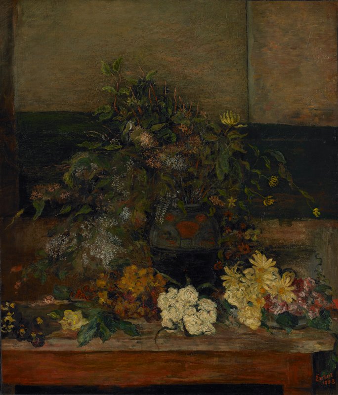 Vase of Flowers, formerly The Horticulturalist, James Ensor, 1883