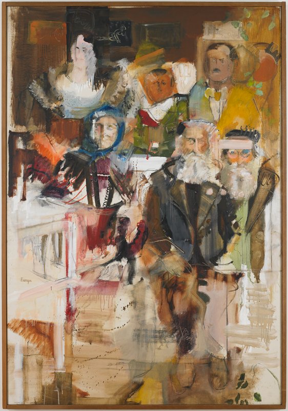 Europe I, Larry Rivers, 1956