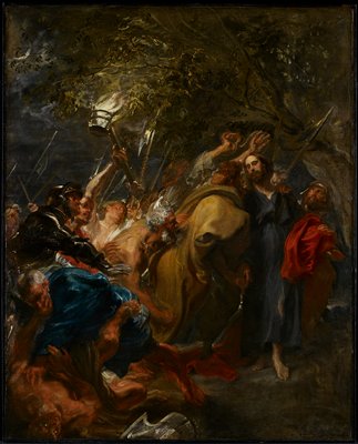The Betrayal of Christ, Anthony van Dyck, c. 1618–20