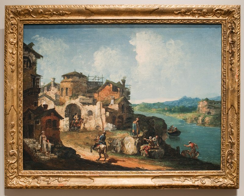 Landscape Capriccio, Michele Marieschi, c. 1730–40