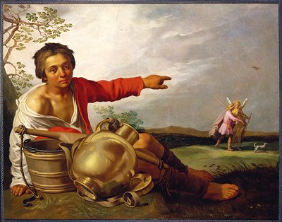 Dokumentasi “Shepherd Boy Pointing at Tobias and the Angel”; Oil on canvas. Minneapolis Institute of Art.