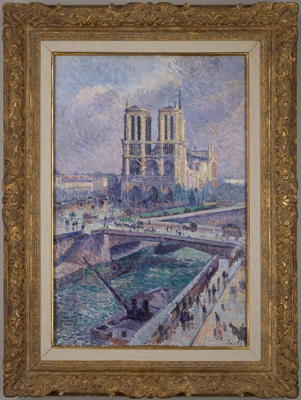 Notre Dame, Maximilien Luce, 1899