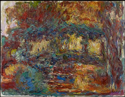 The Japanese Bridge, Claude Monet, c. 1923–25