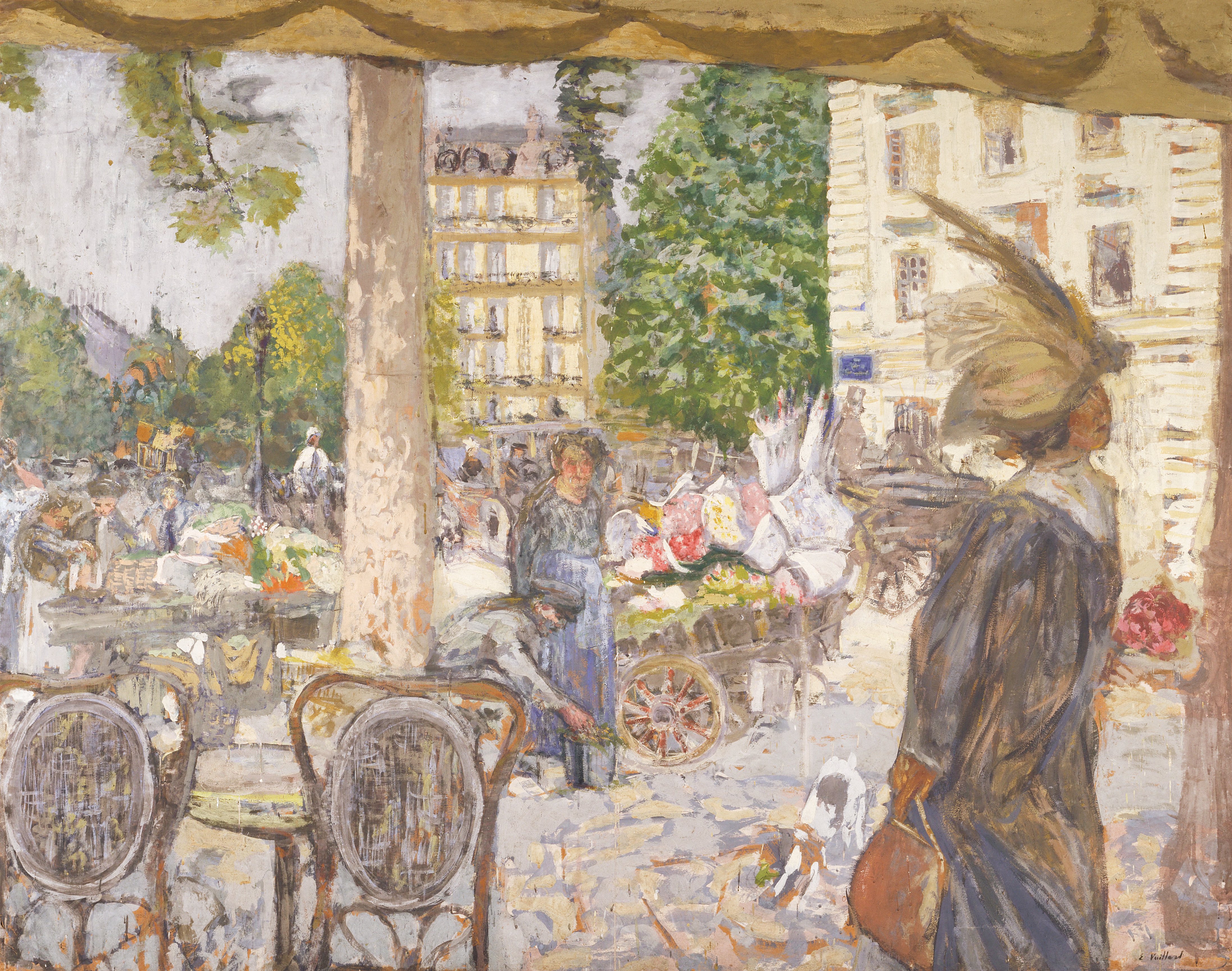 Place Saint-Augustin, Edouard Vuillard | Mia
