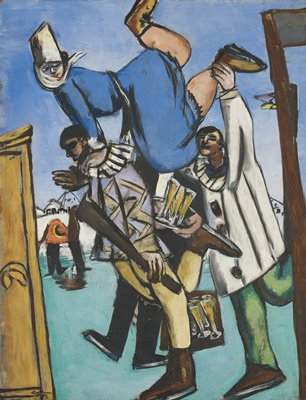 The Skaters, Max Beckmann, 1932