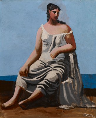 Woman by the Sea, Pablo Picasso, 1922